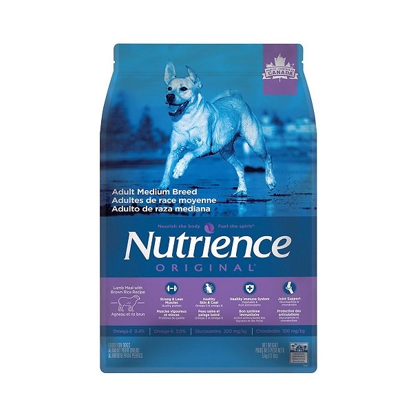 Thức Ăn Hạt Cho Chó Trưởng Thành Giống Lớn Nutrience Original 500G