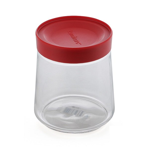 Hũ Thủy Tinh Luminarc Swing Nắp Đỏ 750Ml