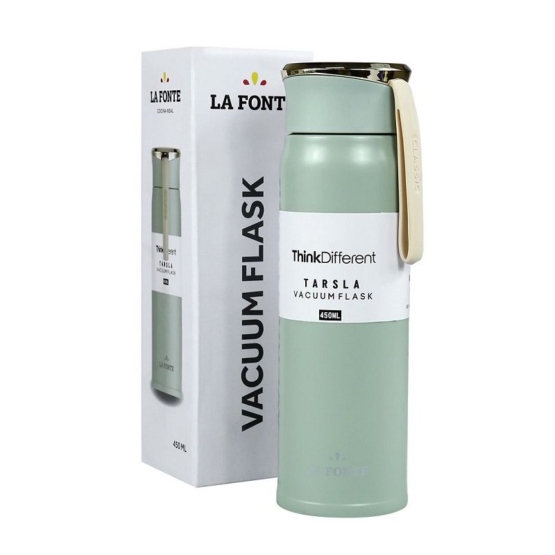 Bình Giữ Nhiệt La Fonte 450Ml Tím/Xanh - 006606