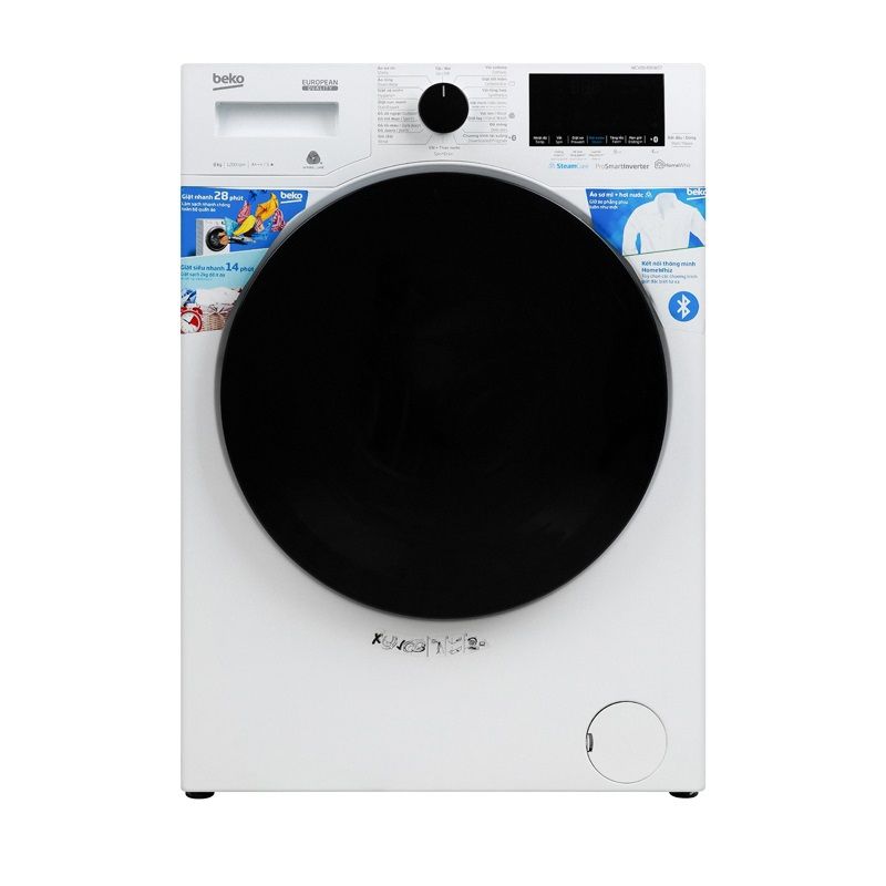 Máy Giặt Lồng Ngang Beko 8kg WCV8649XWST (Store 1004)