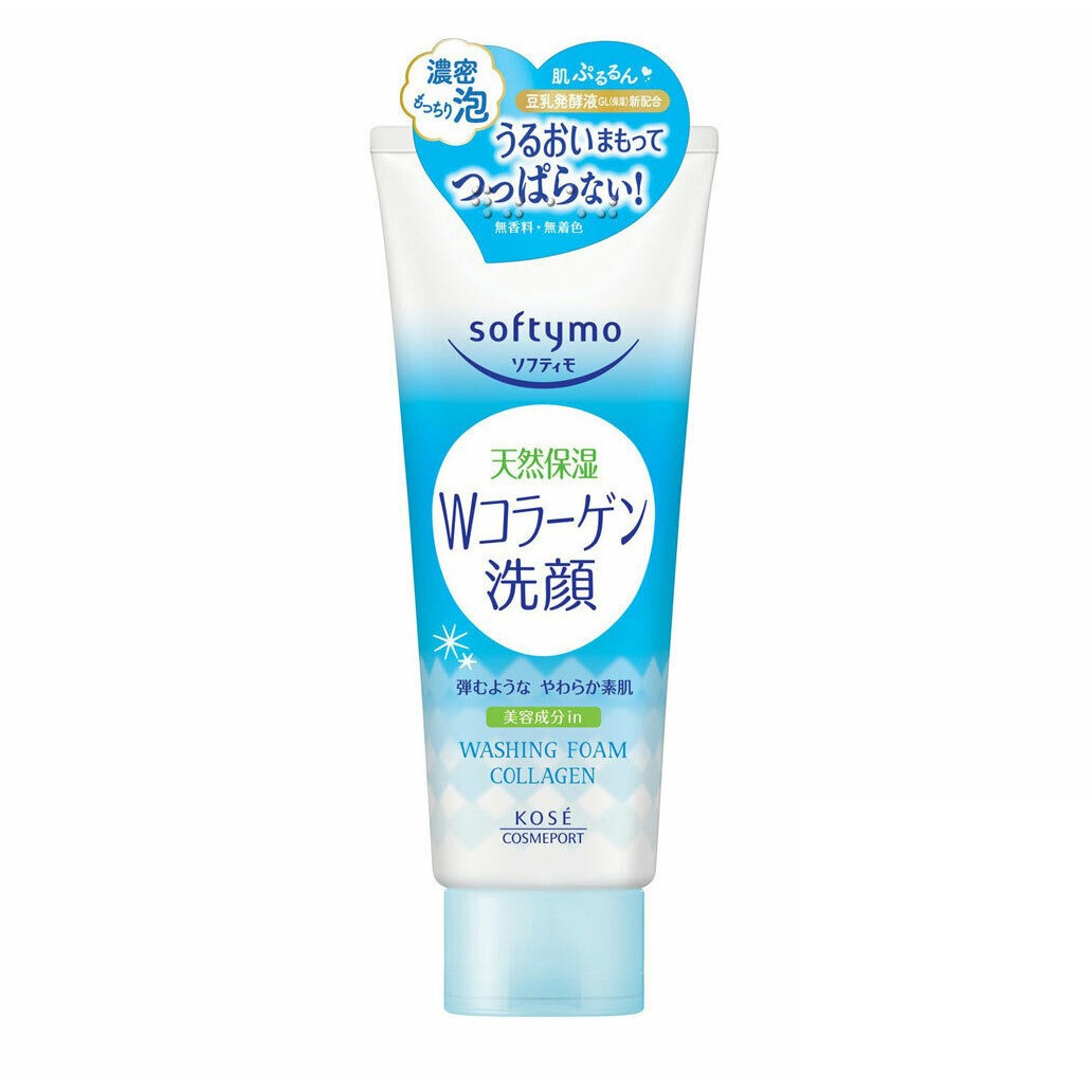 Sữa Rửa Mặt Kosé Cosmeport Softymo Washing Foam Collagen 150G (Wn)