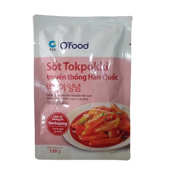 Sốt Topokki O'food Vị Truyền Thống 120G