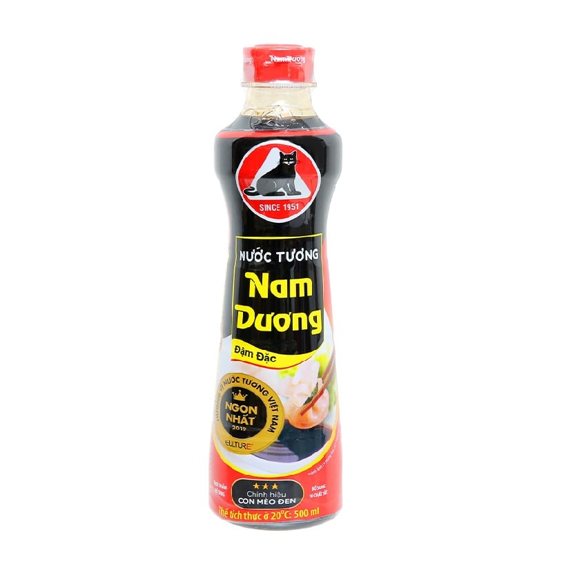 Nước Tương Đậu Nành Lên Men Nam Dương 500Ml