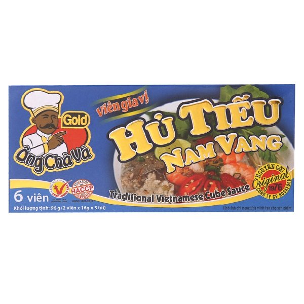 Viên Gia Vị Ông Chà Và Gold Vị Hủ Tiếu Nam Vang 126G