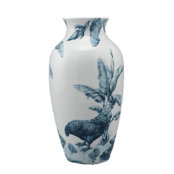 Bình Hoa Hạnh Phúc Minh Long 27 X 14.5 Cm