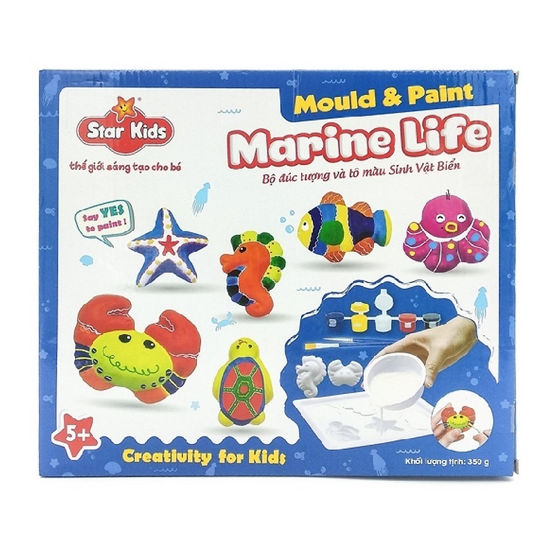 Bộ Đúc Tượng Và Tô Màu Sinh Vật Biển R - Star K - 132
