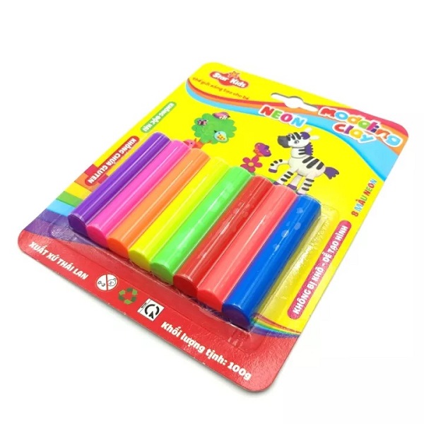 Đất Nặn 100G 8 Màu R - Star K - 100/8C