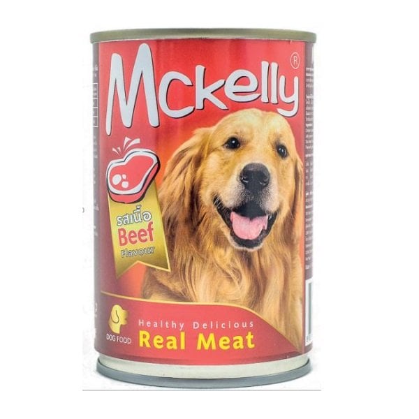 Thức Ăn Ướt Cho Chó Vị Thịt Bò Mckelly 400G