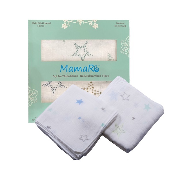 Khăn Sữa Mamaru Mamaru Mc10 - 1 - Giao Màu Ngẫu Nhiên
