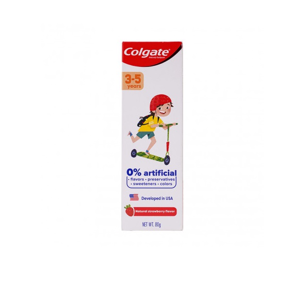 Kem Đánh Răng Colgate Trẻ Em Thiên Nhiên 3 - 5 Tuổi 80G