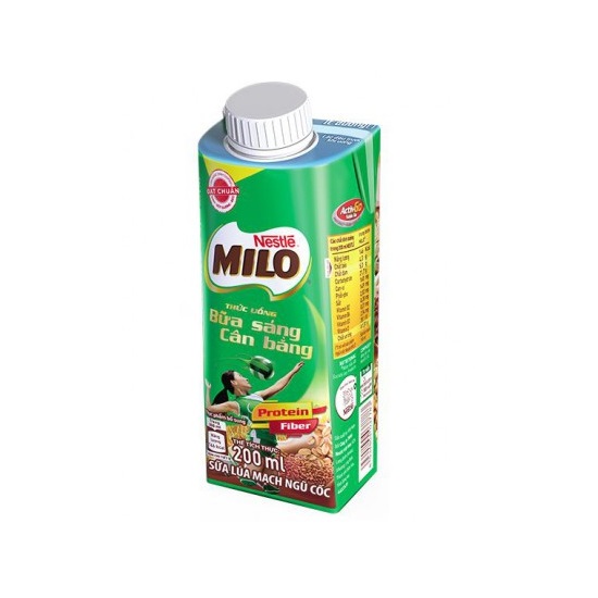 Sữa Milo Ngũ Cốc Nắp Vặn 200Ml