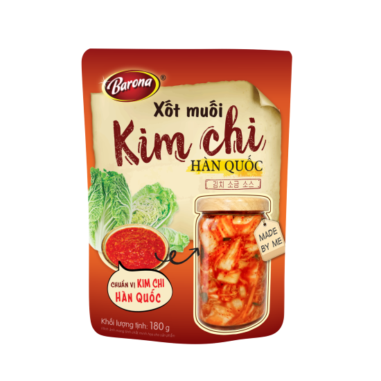 Xốt Muối Kim Chi Hàn Quốc Barona 180G