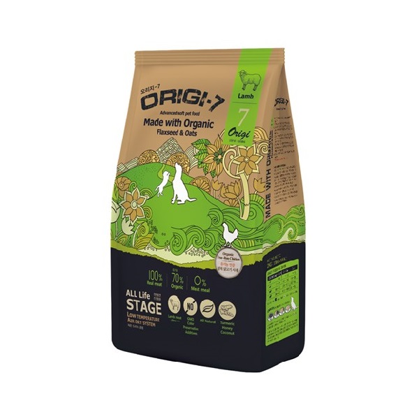 Thức Ăn Hạt Mềm Hữu Cơ Cho Chó Vị Cừu Origi - 7 Lm - 12 1.2Kg