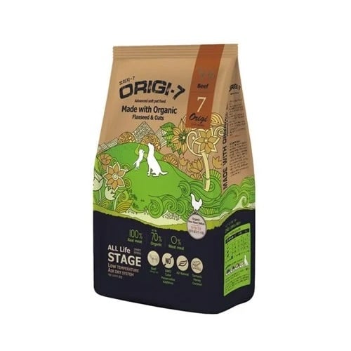 Thức Ăn Hạt Mềm Hữu Cơ Cho Chó Bò Origi - 7 Bf - 12 1.2Kg