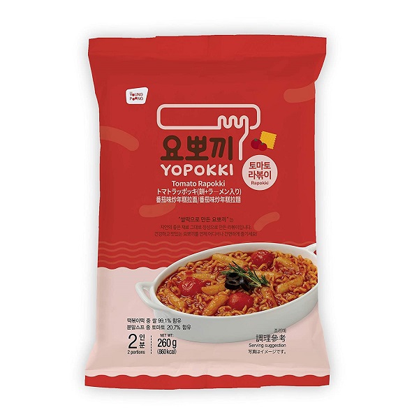 Bánh Gạo Gói Rapokki Vị Cà Chua 260G