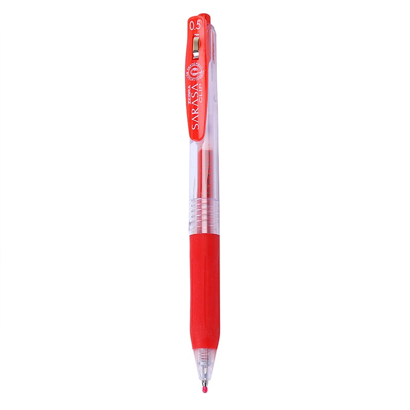 Viết Bi Bấm Sarasa Clip - 0, 5 Đỏ