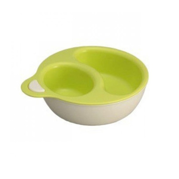 Chén Ăn Chia Ngăn Cho Bé_Xanh