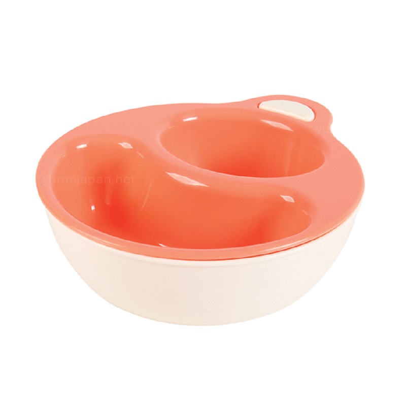 Chén Ăn Chia Ngăn Cho Bé_Hồng