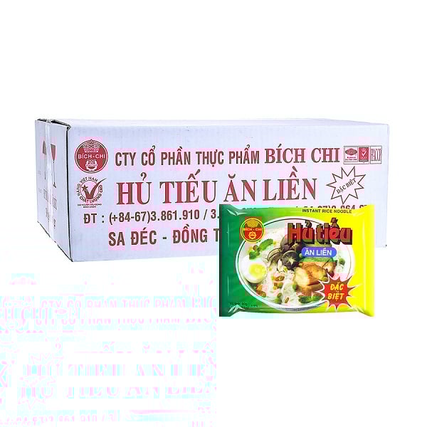 Thùng 30 Hủ Tiếu Đặc Biệt Bích Chi 60G