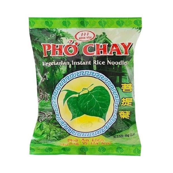 Thùng 30 Phở Chay Lá Bồ Đề Bình Tây 65G