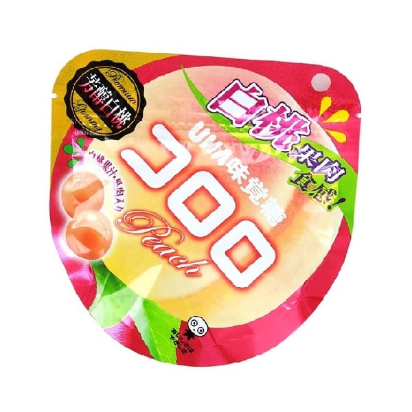 Kẹo Dẻo Uha Kororo Vị Đào 40G