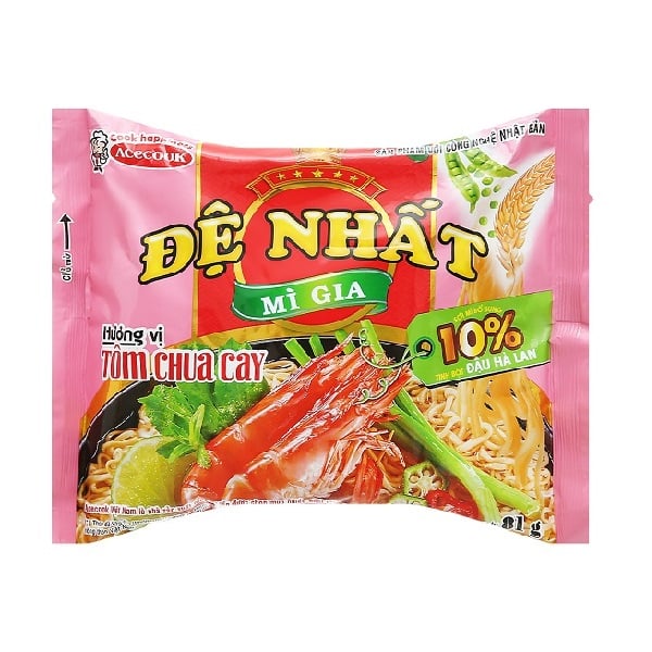 Mì Đệ Nhất Tôm Chua Cay 81G