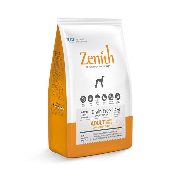 Thức Ăn Hạt Mềm Chó Trưởng Thành Zenith 1.2Kg