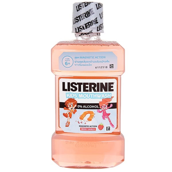 Nước Súc Miệng Listerine Kids Mouthwash 250Ml