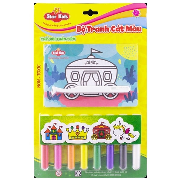 Đồ Chơi Trẻ Em R - Star Bộ Tranh Cát Màu Thế Giới Thần Tiên