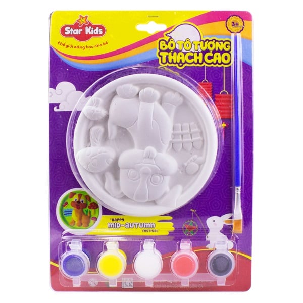 Đồ Chơi Trẻ Em R - Star Bộ Tô Tượng Thạch Cao Cún Con
