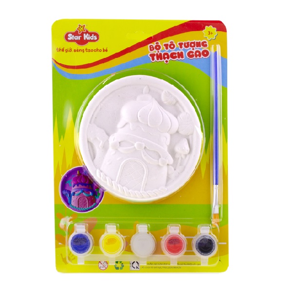 Đồ Chơi Trẻ Em R - Star Bộ Tô Tượng Thạch Cao Lâu Đài