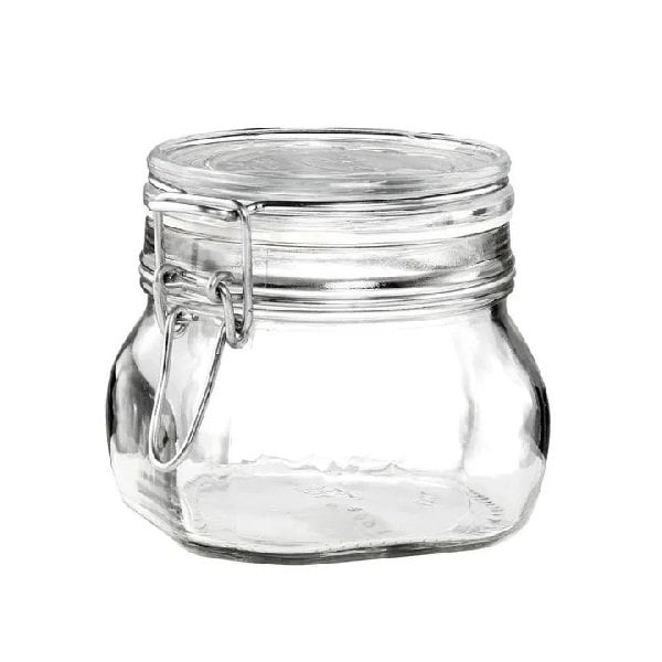 Hũ Thủy Tinh Fido Nắp Cài Kín Hơi 500Ml