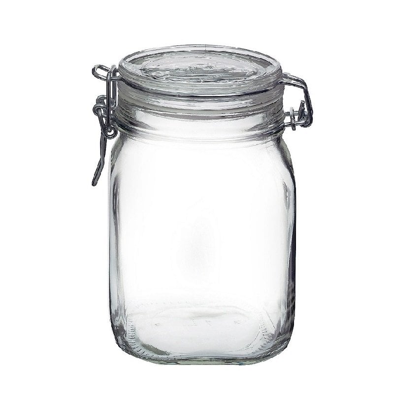 Hũ Thủy Tinh Fido Nắp Cài Kín Hơi 1000Ml