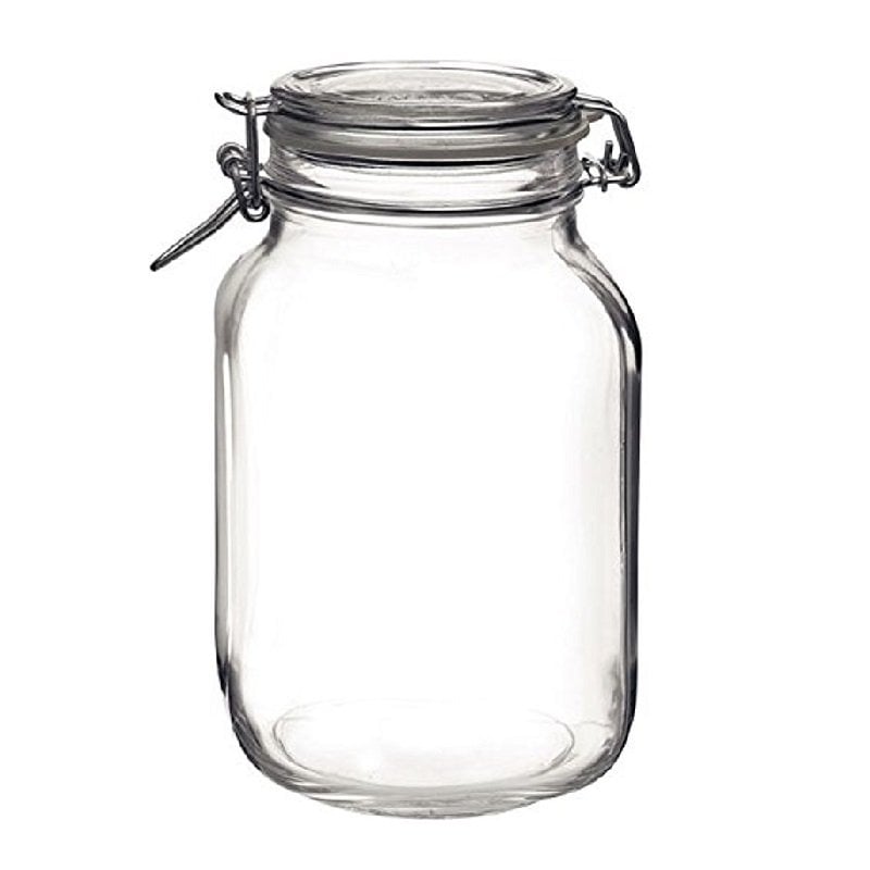 Hũ Thủy Tinh Fido Nắp Cài Kín Hơi 2000Ml