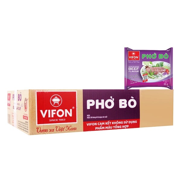 Thùng 30 Phở Bò Vifon 65G