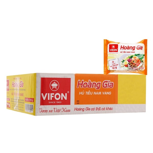 Thùng 18 Hủ Tiếu Nam Vang Hoàng Gia 120G