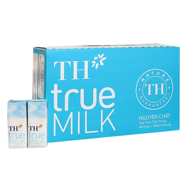Thùng 48 Sữa Th Không Đường 180Ml