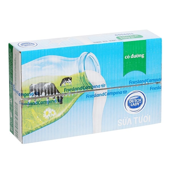 Thùng 48 Sữa Cô Gái Hà Lan Có Đường 110Ml