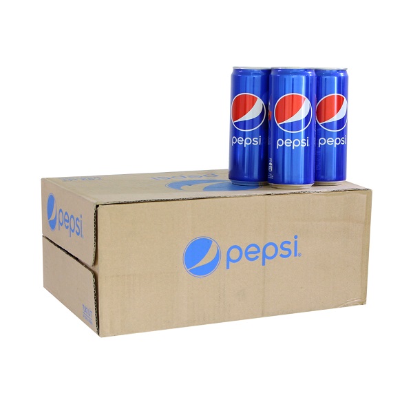 Thùng 24 Nước Giải Khát Pepsi Sleek 330Ml