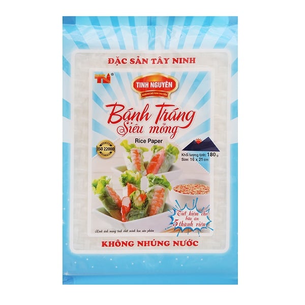 Bánh Tráng Tinh Nguyên Siêu Mỏng 180G
