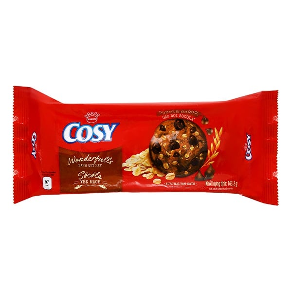 Bánh Cosy Double Socola Yến Mạch 163.2G