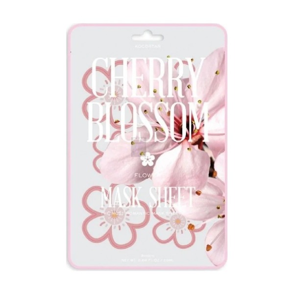 Mặt Nạ Lát Hoa Anh Đào Kocostar Cherry Blossom Flower Mask Sheet 20Ml (Store 5871, 5873)