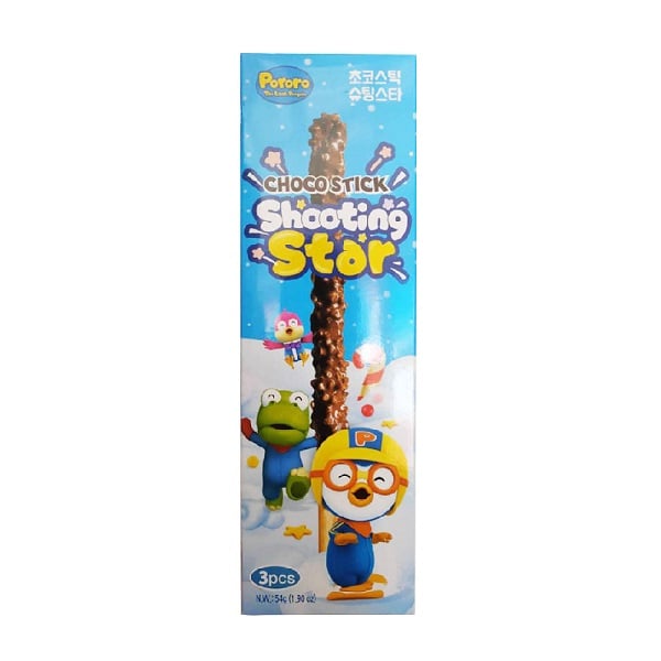 Bánh Que Socola Kẹo Nổ Pororo 54G