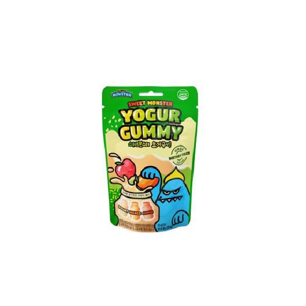 Kẹo Gummy Sữa Chua Bổ Sung Chất Xơ Monster 60g