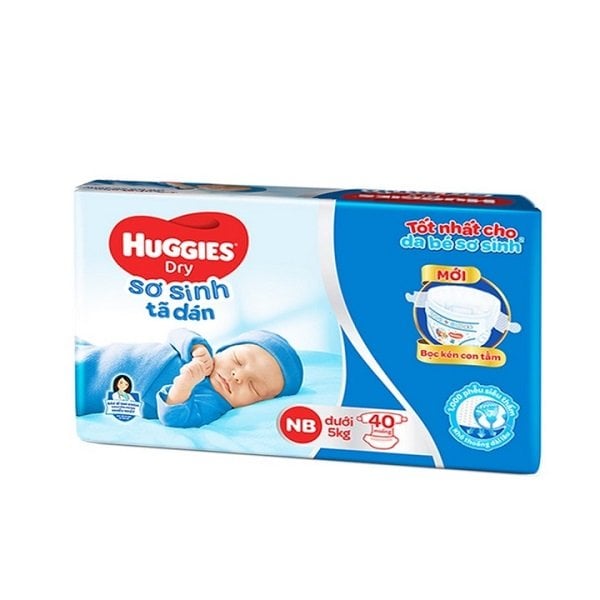 Tã Dán Sơ Sinh Huggies Nb40