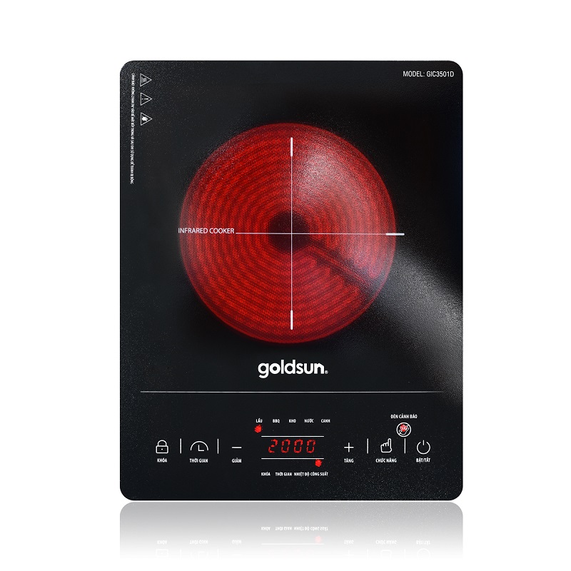 Bếp Hồng Ngoại Goldsun Gic3501D