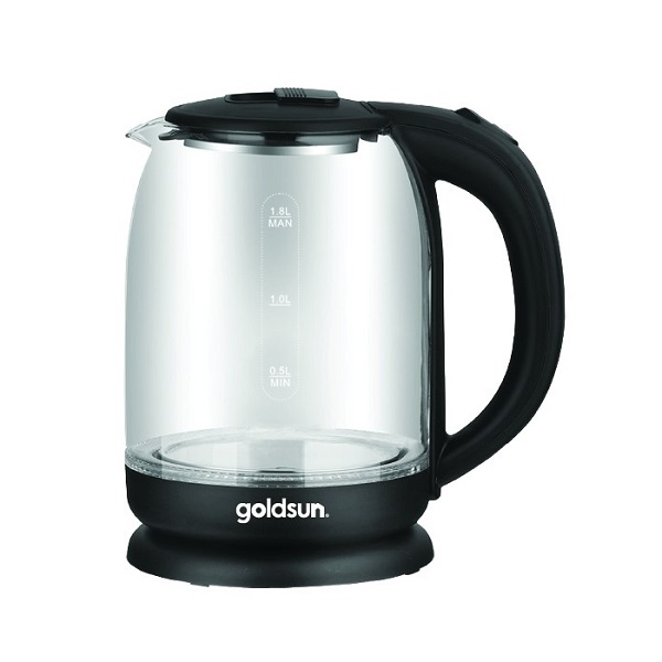 Ấm Đun Siêu Tốc Thủy Tinh Goldsun 1.7L Gkt2601G
