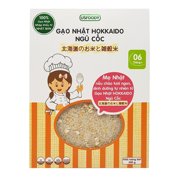 Gạo Nhật Hokkaido Ngũ Cốc 6M+ 500G