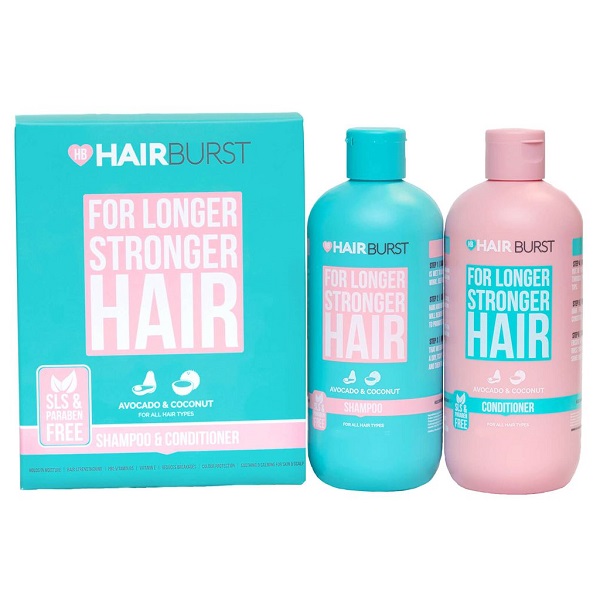Set Hairburst Gội Xả For Longer Stronger Hair (Dầu Gội 350Ml + Dầu Xả 350Ml)