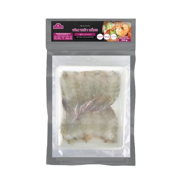Tôm Thẻ 1 Nắng Aeon Topvalu 250G
